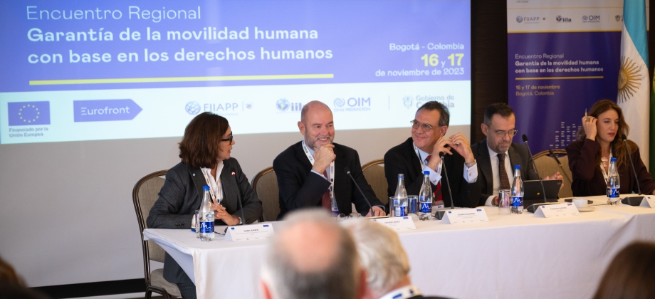 Colombia lideró el Encuentro Regional de Eurofront, un intercambio de experiencias para fortalecer la seguridad en las fronteras y la protección de los derechos humanos de las personas migrantes