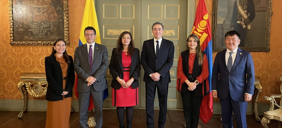 IV Reunión de Consultas Políticas Colombia-Mongolia a nivel de Directores