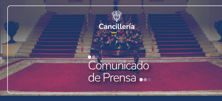 Comunicado de Prensa del Ministerio de Relaciones Exteriores del 22 de agosto de 2025