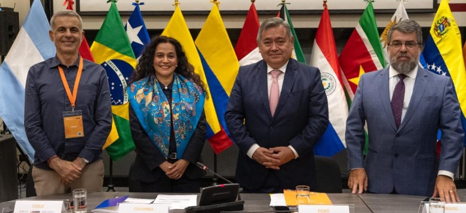 Colombia asumió la Presidencia Pro Tempore de la XXII Conferencia Suramericana sobre Migraciones con el lema: “Hacia una gobernanza migratoria que promueva la integración, el desarrollo y garantice los derechos y la dignidad de las personas migrantes”