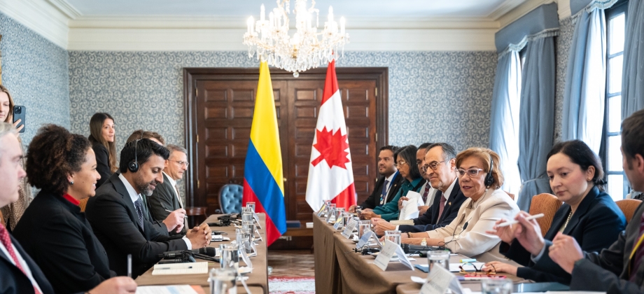 Colombia y Canadá afianzan exploran oportunidades para profundizar nuestras relaciones comerciales, de inversión y turismo