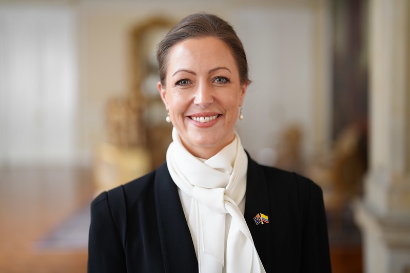 Embajadora de la Mancomunidad de Australia, señora Anna Jane Chrisp