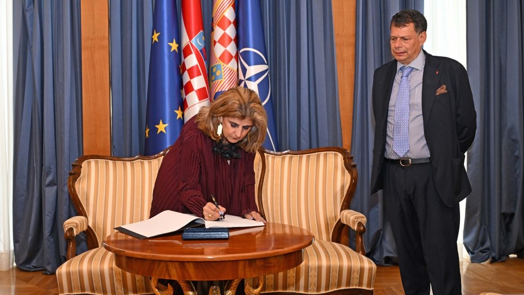 Foto: Oficina del Presidente de la República de Croacia / Dario Andrišek.