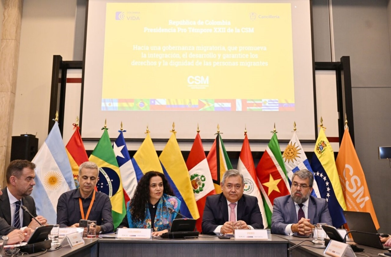 Colombia asumió la Presidencia Pro Tempore de la XXII Conferencia Suramericana sobre Migraciones.