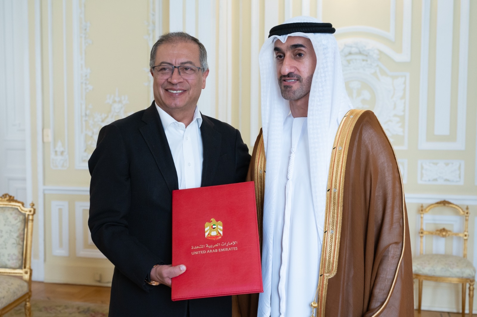 Embajador de los Emiratos Árabes Unidos, señor Muhammed Abdulla Ali Binkhater Alshamsi