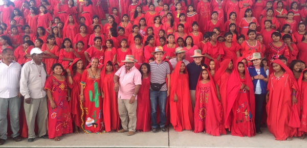 Plan Fronteras para la Prosperidad y OIM socializaron proyecto de infraestructura educativa en Siapana, Alta Guajira