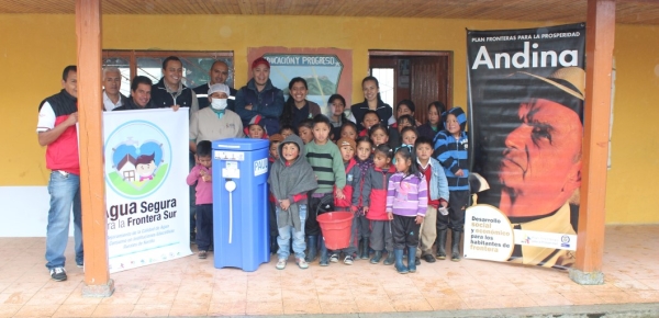 PFP de la Cancillería entregó filtros para potabilización de  agua a colegios de municipios fronterizos de Nariño