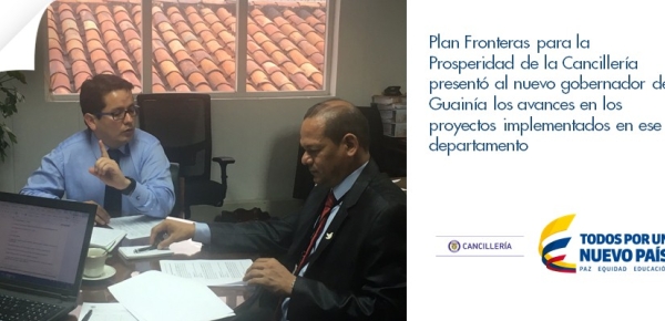 Plan Fronteras para la Prosperidad de la Cancillería