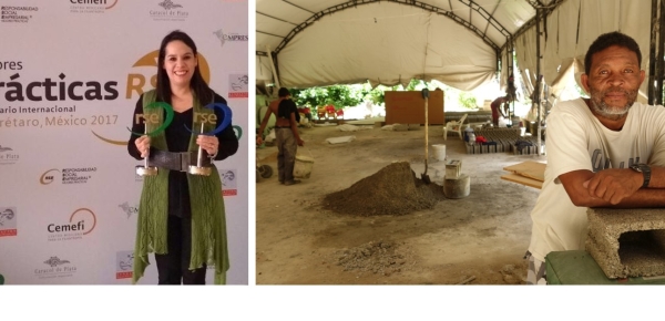 Centro Mexicano para la Filantropía entregó premio a proyecto ´Glass Build Lives´ de la Cancillería de Colombia