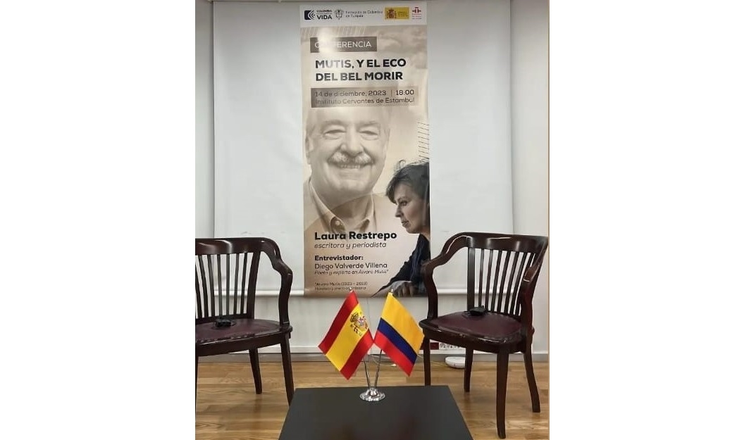 Ciclo de conferencias de la escritora y periodista Laura Restrepo en Estambul y Ankara, y ceremonia de clausura del curso de español para Diplomáticos del Ministerio de Relaciones Exteriores y servidores públicos de Türkıye